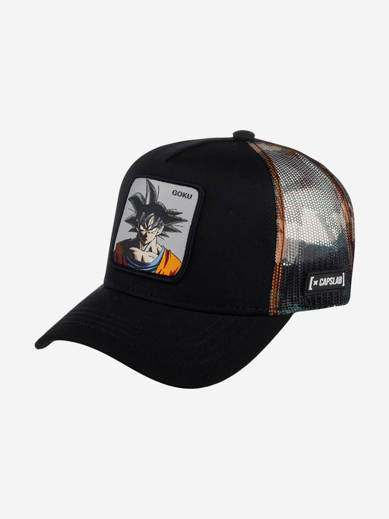 Бейсболка с сеточкой CAPSLAB CL/DBZ5/1/GOK2C Dragon Ball Goku (черный)
