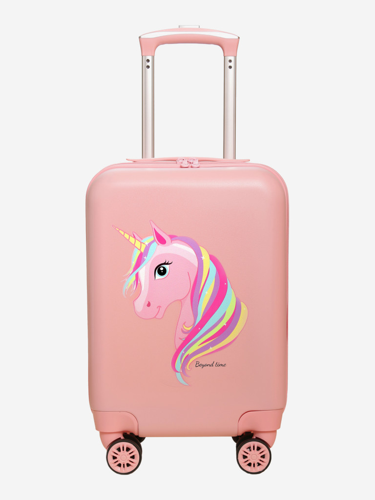 Чемодан детский BEYOND TIME R120 Единорог розовый