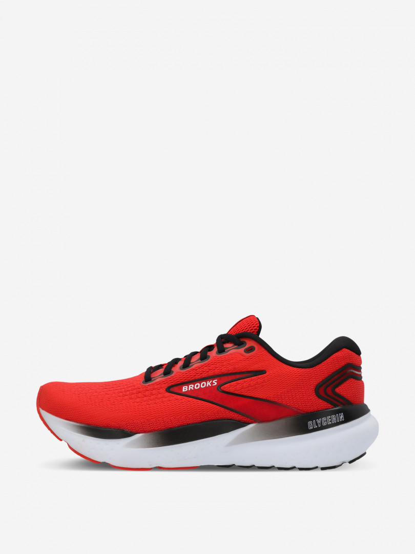 фото Кроссовки мужские brooks glycerin 21, красный