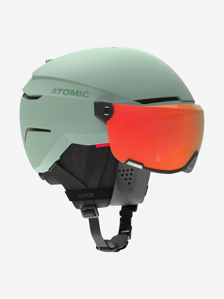 Горнолыжный шлем Atomic Savor Visor Photo Зеленый Cat. 3-1