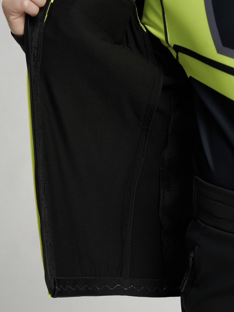 Куртка для беговых лыж для мальчиков Fischer Softshell Warm