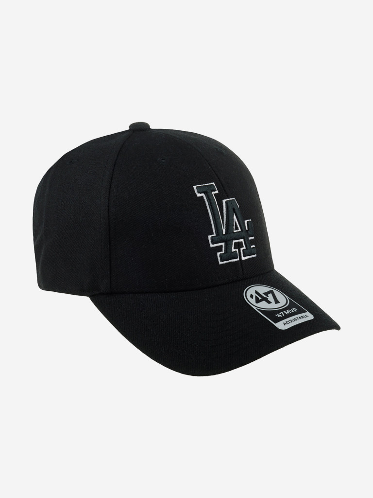 Бейсболка 47 BRAND B-MVP12WBV-BKС Los Angeles Dodgers MLB (черный)