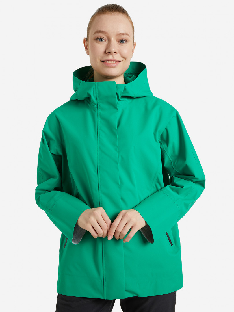 фото Куртка мембранная женская geox gendry, зеленый
