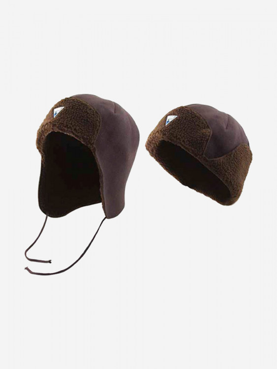 Шапка Alaskan R90001Br флисовая, коричневая для рыбалки и охоты