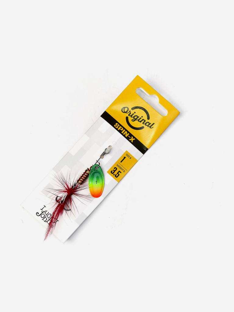 Блесна вращающаяся Lucky John SPIN X ROUND 01, вес 3,5 г