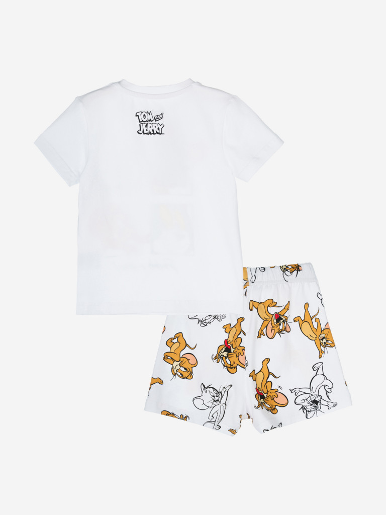 Комплект для девочек: футболка, шорты PlayToday