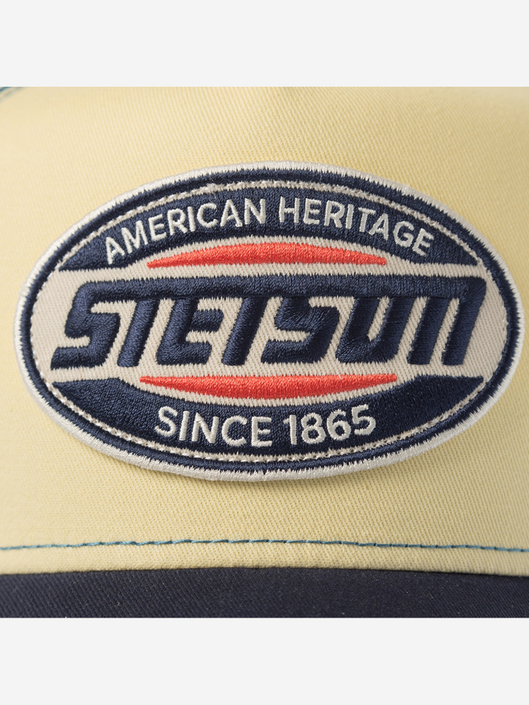 Бейсболка с сеточкой STETSON 7741105 TRUCKER CAP HIGH SPEED (желтый)