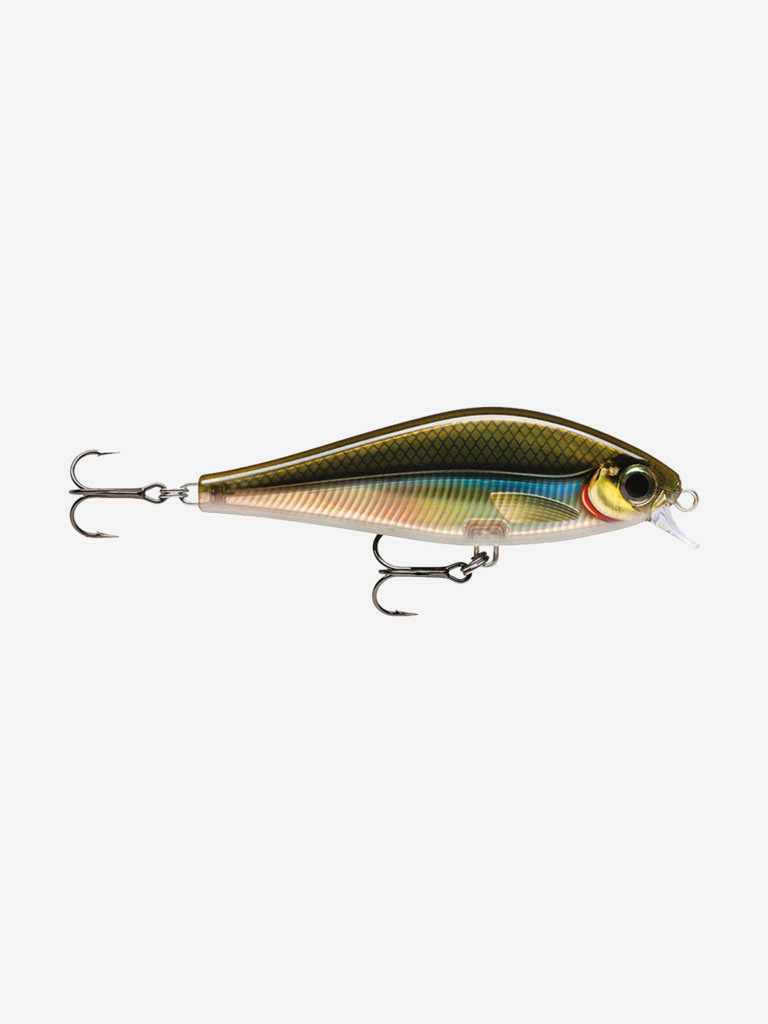 Воблер для рыбалки RAPALA Super Shadow Rap 11, 11см, 38гр, цвет SMB, медленно тонущий