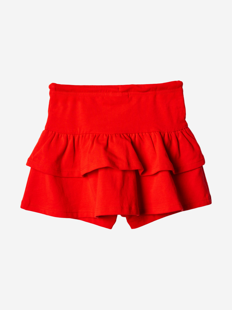 Комплект для девочек: футболка, юбка-шорты PlayToday