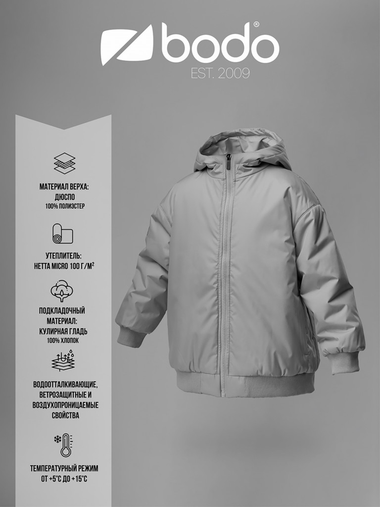 Куртка утепленная bodo