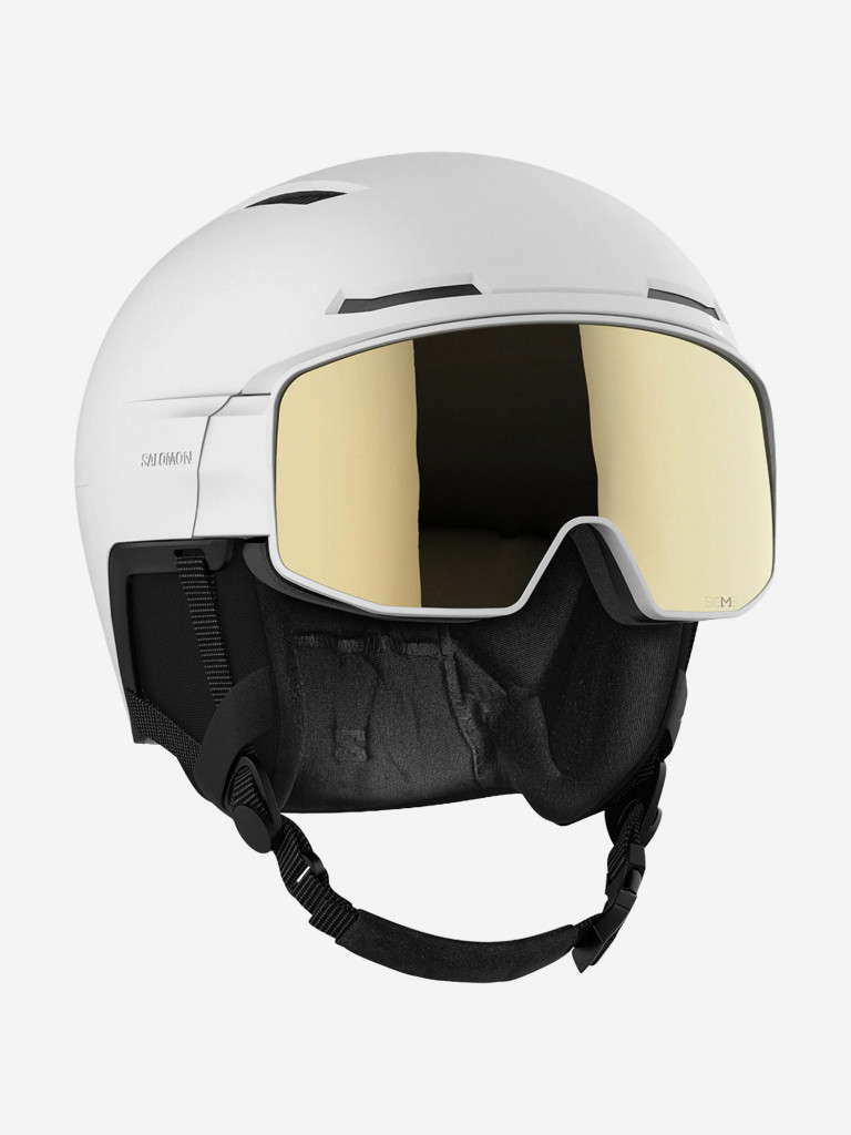 Горнолыжный шлем с визором Salomon Driver Pro Sigma Белый Cat. 3