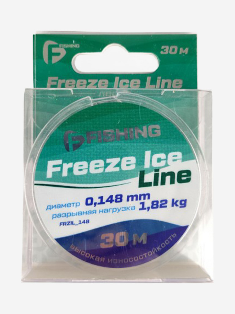 Леска F-FISHING Freeze Ice Line 30м 0,148мм 1,82кг