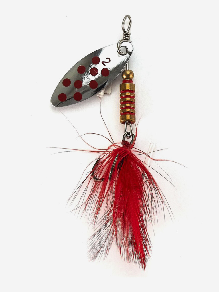 Блесна вращающаяся Lucky John SPIN X LONG 02, вес 4 г