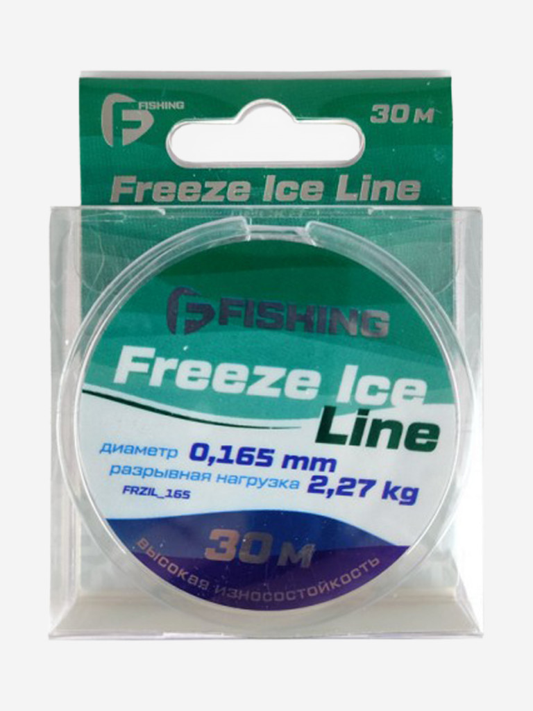 Леска F-FISHING Freeze Ice Line 30м 0,165мм 2,27кг