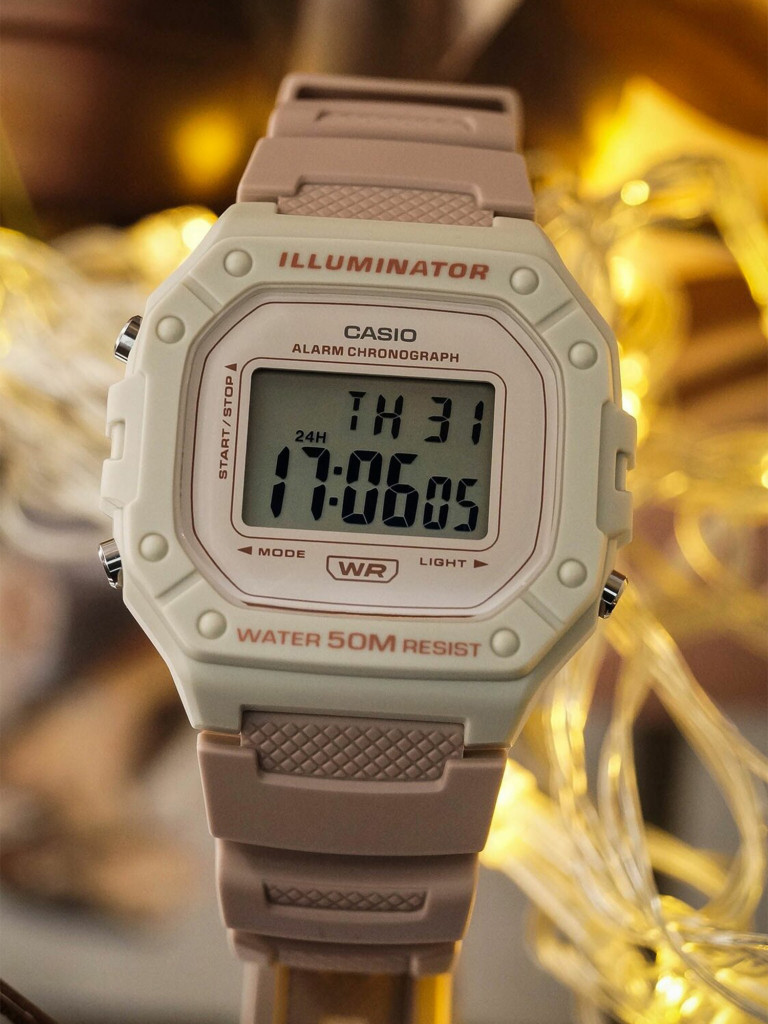 Спортивные часы CASIO ILLUMINATOR W-218HC-4A2