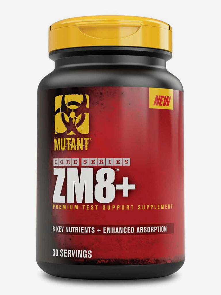 Средства повышающие тестостерон Mutant ZM8+Core Series, 90 cap
