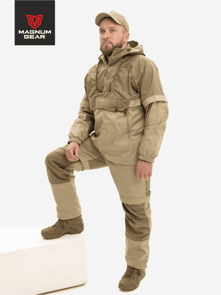 Антиклещевой костюм мужской MAGNUM GEAR PROTECTOR LITE песок