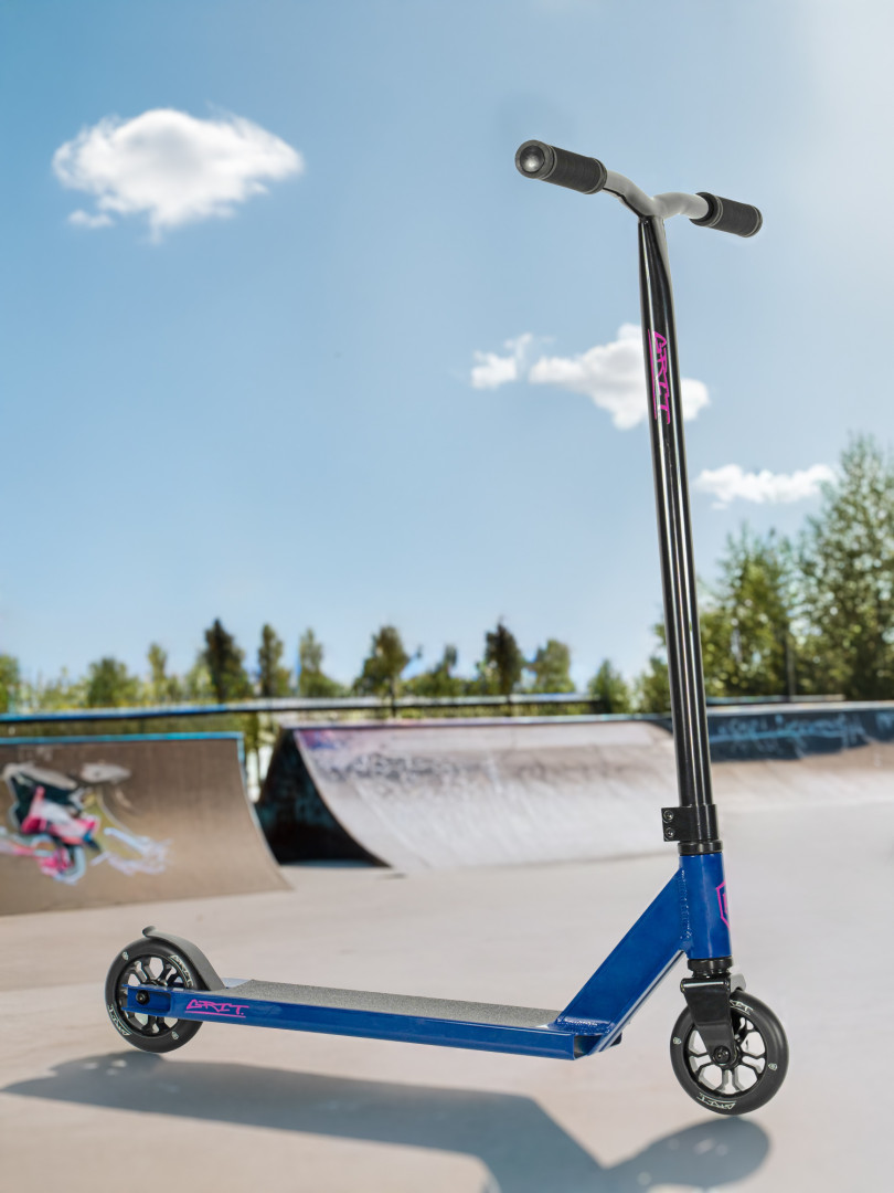 Самокат Grit Extremist, 110 мм, Синий