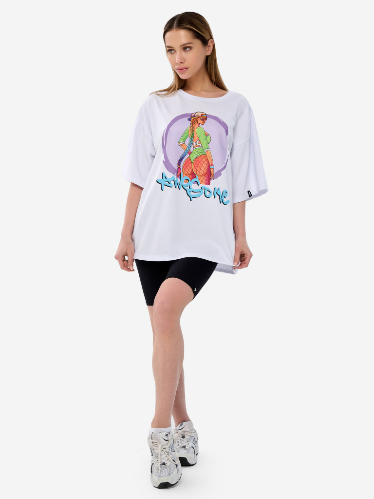 Футболка женская Bona Fide OVERSIZE T-shirt "Awesome"