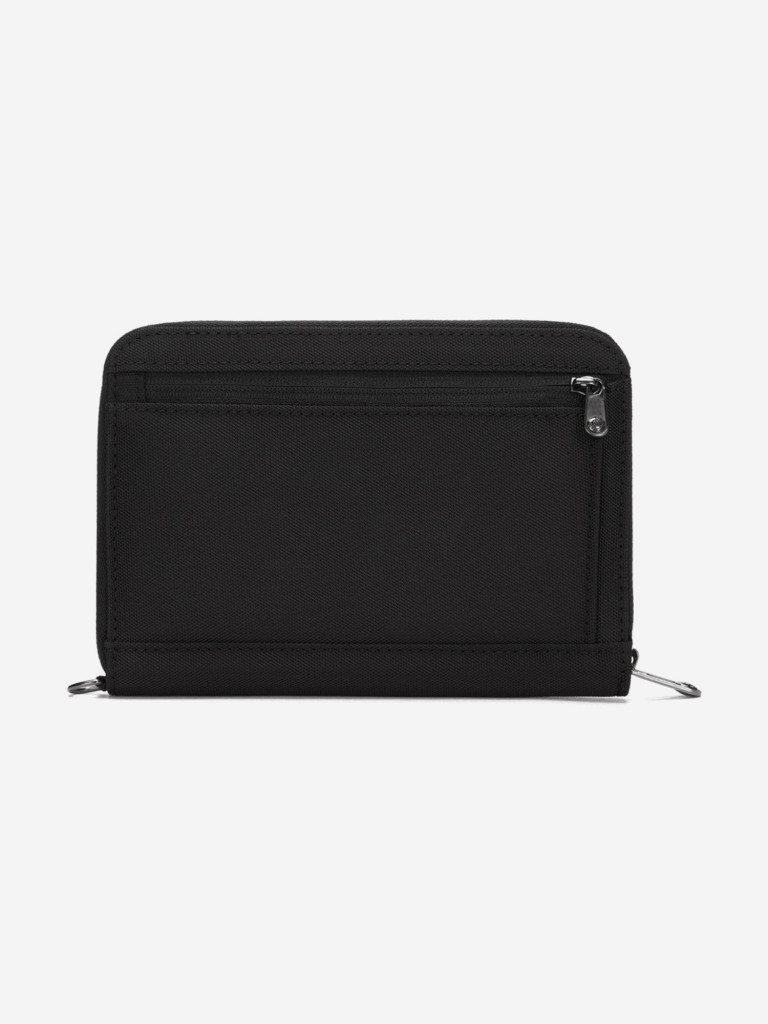 Портмоне для путешествий Pacsafe RFIDsafe compact travel organizer, Jet Black