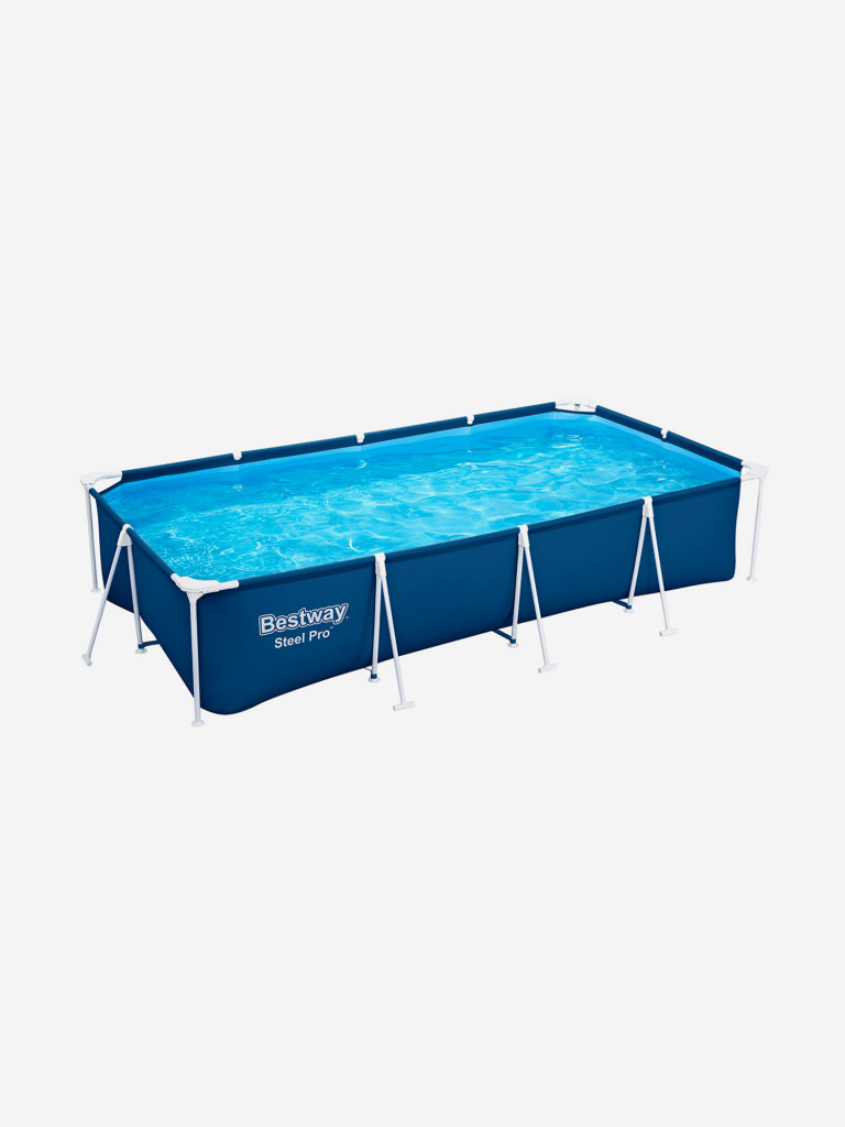 Бассейн Bestway 56424 каркасный Steel Pro400х211х81 см, объем 5700 л