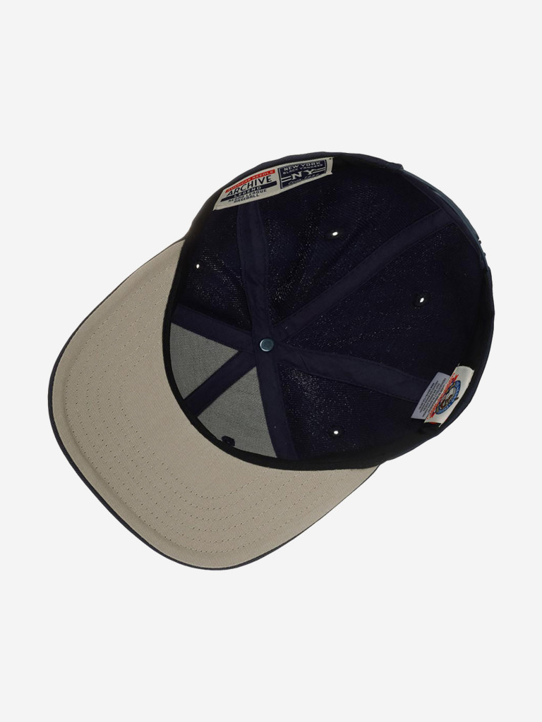 Бейсболка с прямым козырьком AMERICAN NEEDLE 21006B-NBY New York Black Yankees Archive 400 NL (синий)