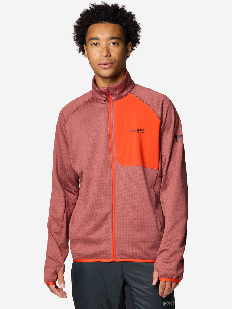 Джемпер флисовый мужской Columbia Triple Canyon Grid Fleece Fz II