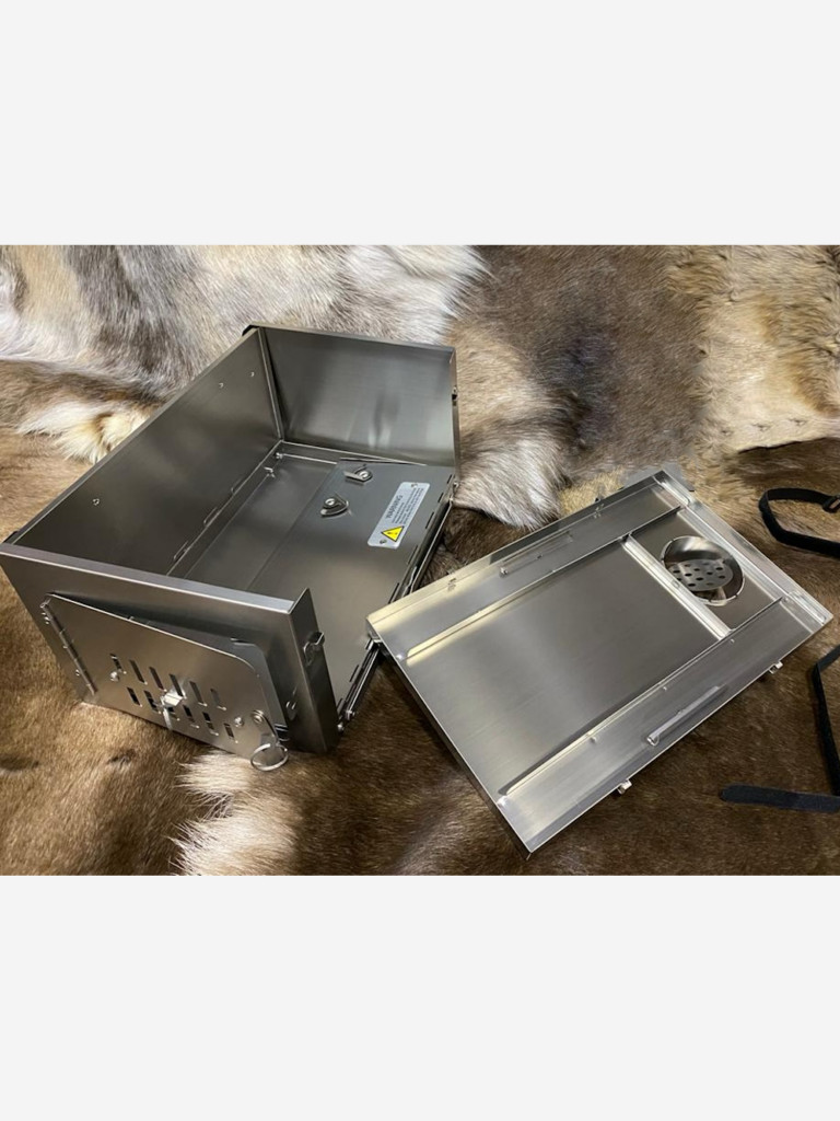 Складная туристическая печь Winnerwell Fastfold Plus Nested Pipe Large