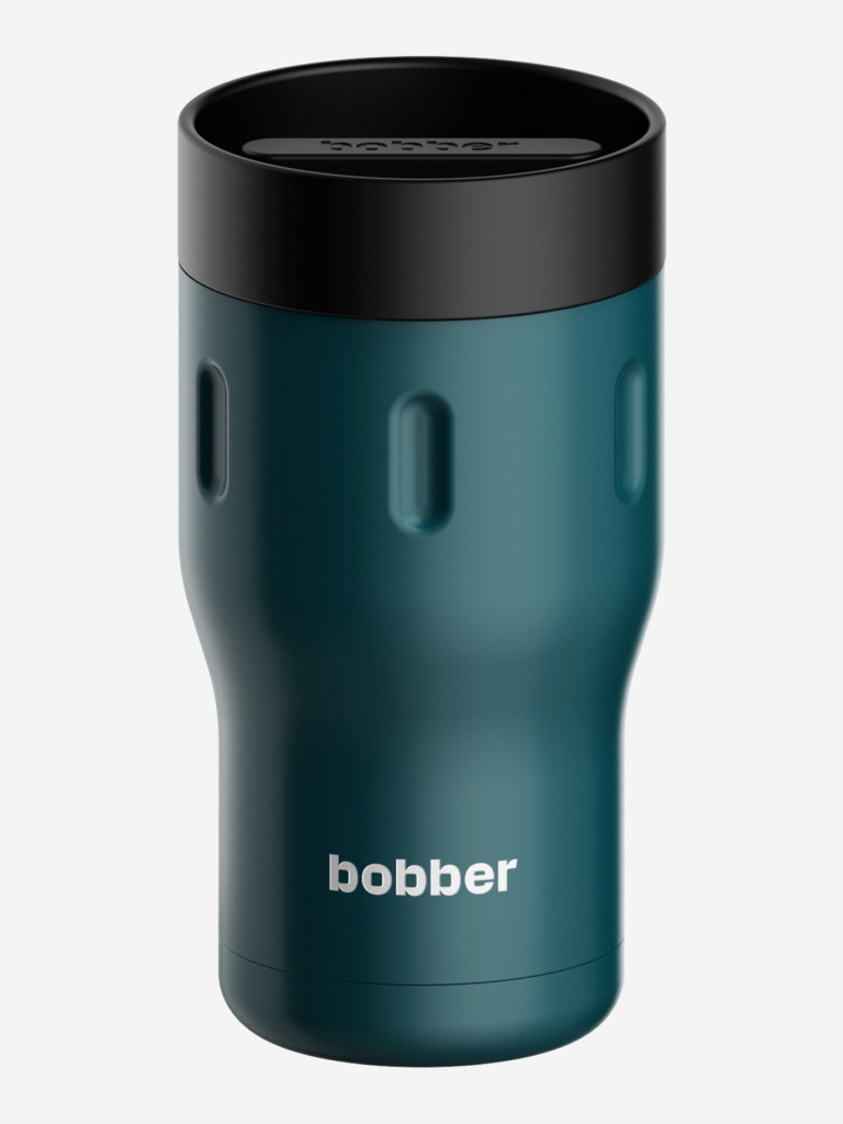 Термокружка вакуумная BOBBER Tumbler 350 мл, крышка 360, тепло до 6 часов, темно-бирюзовый