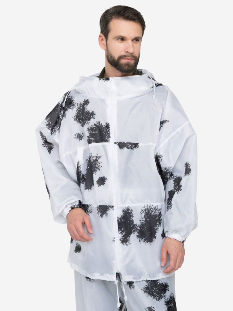 Костюм мужской на молнии Huntsman Метель маскировка Клякса Taffeta