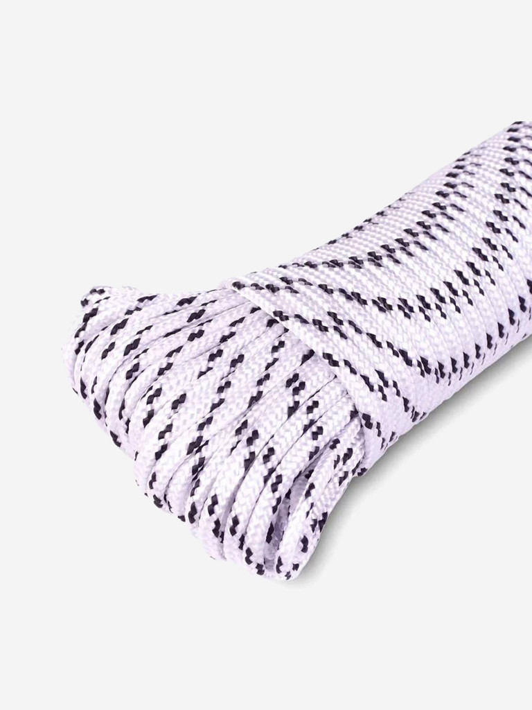 Шнур плетеный (канат) Петроканат STROY-TEX 5,0 мм, тест 320 кг, 50 м, евромоток
