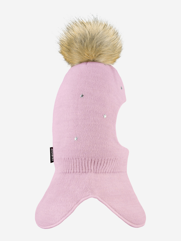 Шапка-шлем для девочки GUSTI GW25AC1230G-PINK