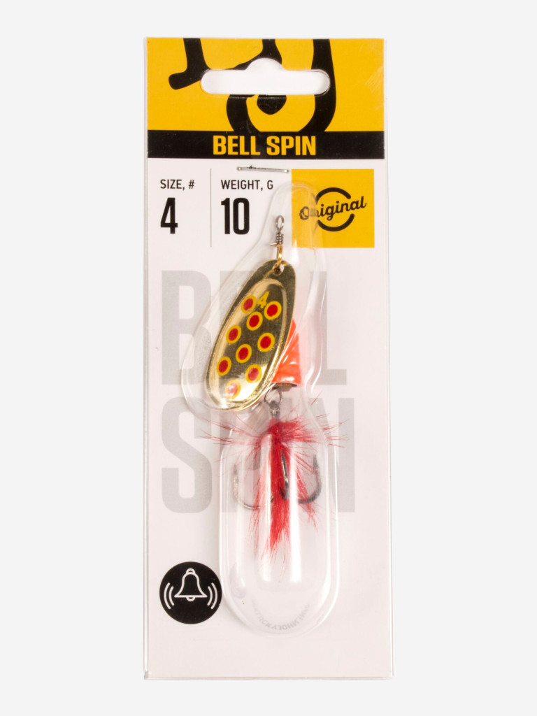 Блесна вращающаяся Lucky John BELL SPIN 04, вес 10 г.