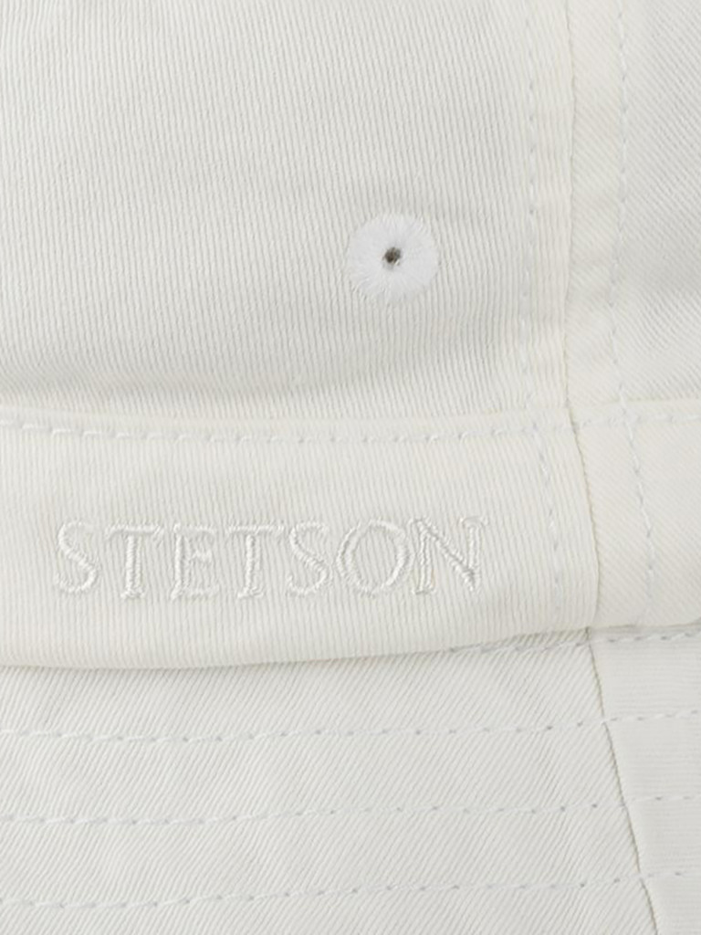 Панама STETSON 1811110 BUCKET COTTON TWILL (белый)