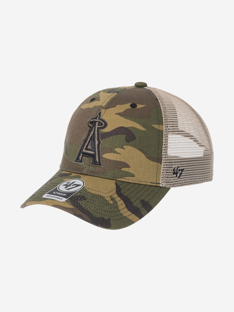 Бейсболка с сеточкой 47 BRAND B-CBRAN04GWP-CMKH Los Angeles Angels MLB