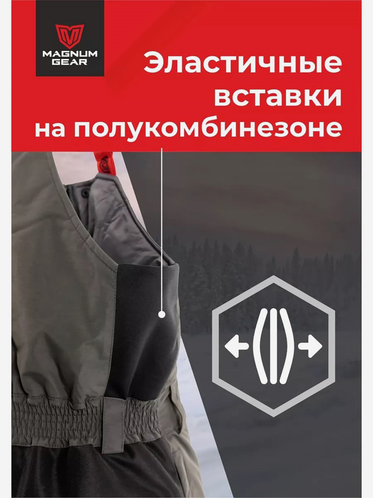 Костюм для рыбалки MAGNUM GEAR TITAN -45° С хаки