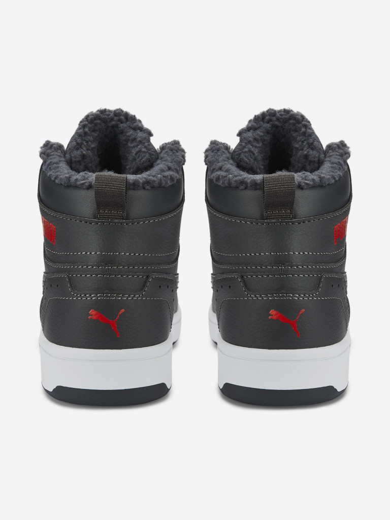 Кеды утепленные для мальчиков PUMA Rebound Joy Fur Jr