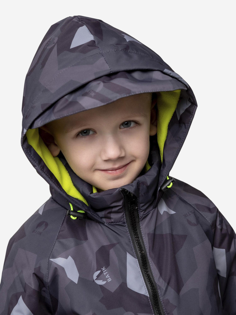 Комплект для мальчика batik Ришар принт серый монохром