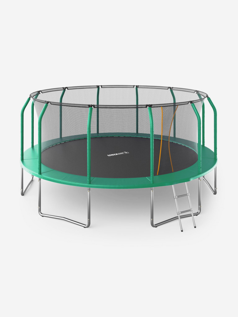 Батут UNIX Line SUPREME BASIC 16 ft зеленый