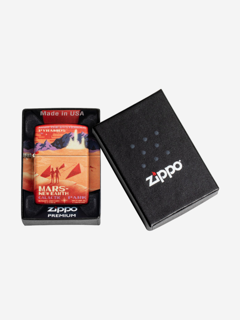 Зажигалка бензиновая ZIPPO 49634 Mars