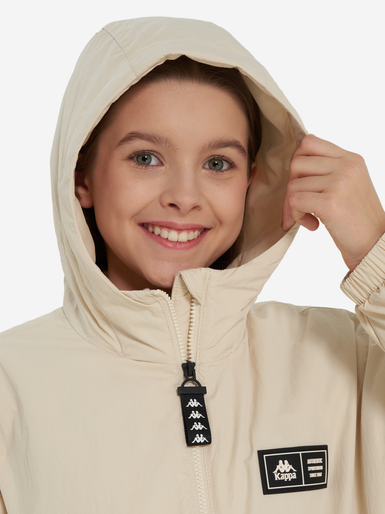 Куртка утепленная для девочек оверсайз Kappa