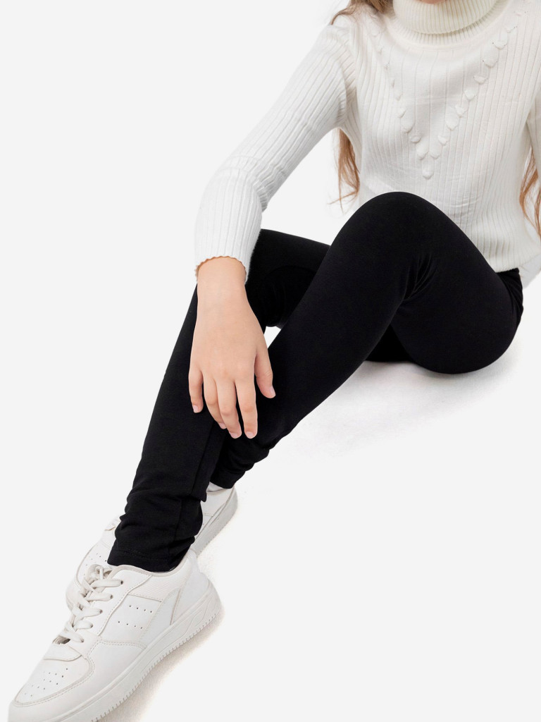 Легинсы для девочек утепленные с начесом Happyfox