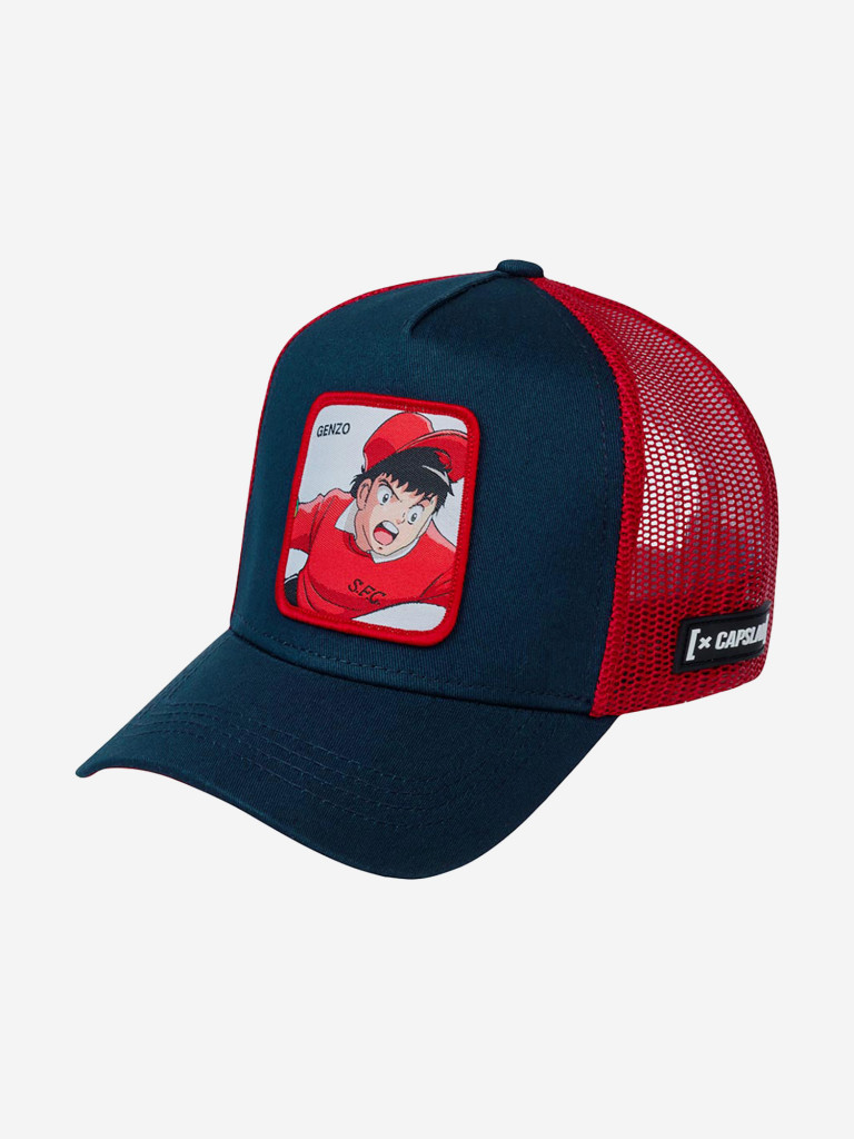 Бейсболка с сеточкой CAPSLAB CL/TSU/1/WAK3 Captain Tsubasa Genzo Wakabayashi (синий)