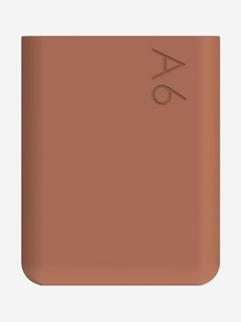 Бутылка с силиконовым чехлом Memobottle A6, коричневый