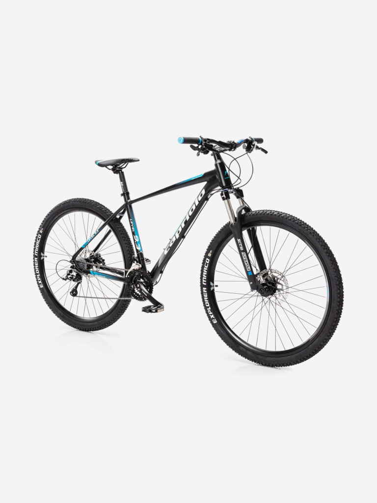 Велосипед CAPRIOLO MTB LEVEL 9.3 (3 X 8), рама алюминий 21'', колёса 29'' (чёрный - синий)