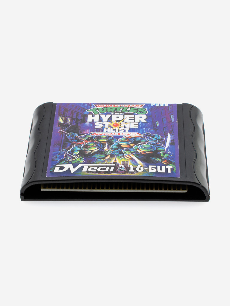 Картридж игровой DVTech Turtles Hyperstone Heist (на русском) 16 bit