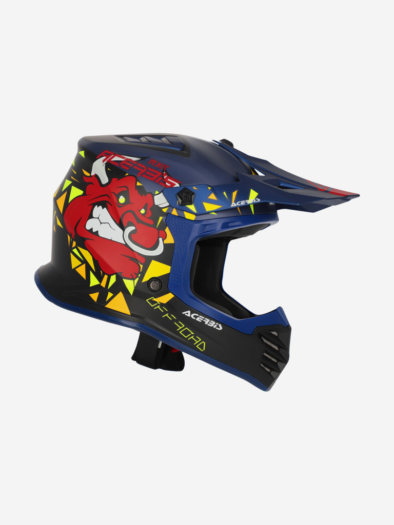 Мотошлем кроссовый детский Acerbis PROFILE JUNIOR Blue/Black