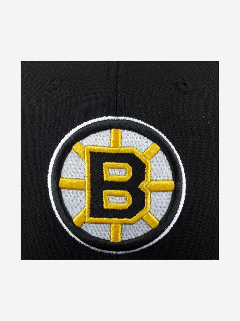 Бейсболка с прямым козырьком MITCHELL NESS 6HSSSH22089-BBNBLCK Boston Bruins NHL (черный)