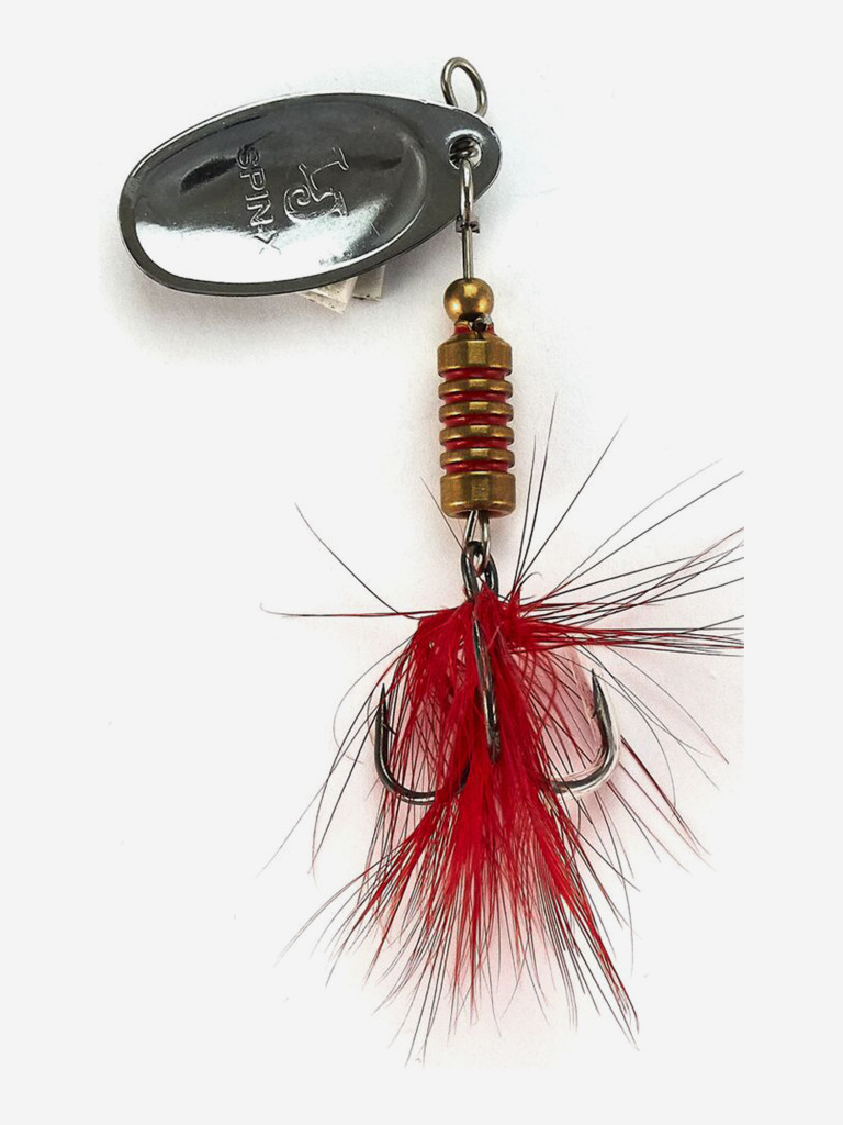 Блесна вращающаяся Lucky John SPIN X ROUND 02, вертушка LJSR02-BF, вес 5 г