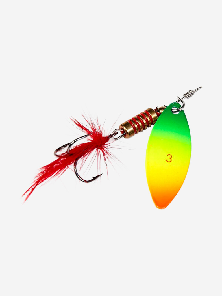 Блесна вращающаяся Lucky John SPIN X LONG 03, вертушка LJSL03-FT, вес 6 г, упак. 5 шт.